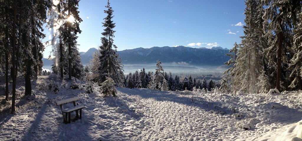 Villach-Winterpanorama